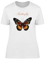 Playera Smartprintsink Mujer Ilustración Mariposa Monarca