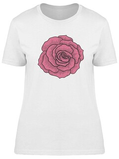 Foto 1 | Foto 1 | Playera Smartprintsink Mujer Rosa Solitaria Color Pastel