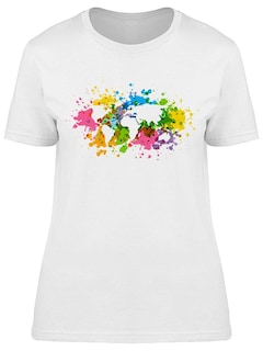 Foto 1 | Foto 1 | Playera Smartprintsink color Blanco para Mujer