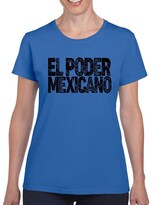 Playera Smartprintsink El Poder Mexicano para Mujer