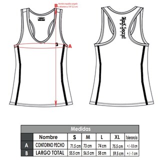 Foto 2 | Foto 2 | Tank Top Black Secret Sport Rosa para Mujer