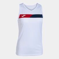 Camiseta Joma Para Padel 901862206 Sin Mangas Court Blanco Dama L