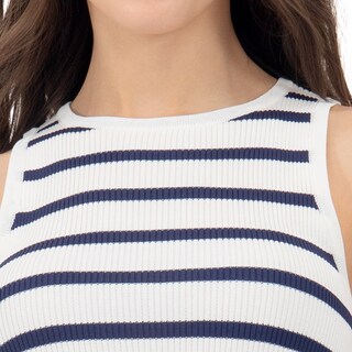Foto 4 | Foto 4 | Playera Para Mujer Quarry Cropped De Punto Sin Mangas
