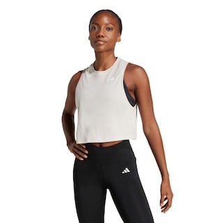 Foto 2 | Foto 2 | Playera BVD Train Essentials Boxy Workout Adidas Gris para Mujer