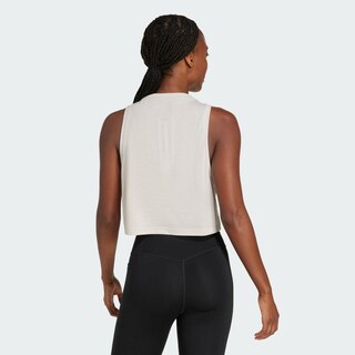 Foto 4 | Foto 4 | Playera BVD Train Essentials Boxy Workout Adidas Gris para Mujer