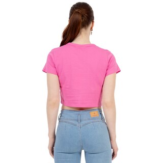 Foto 3 | Foto 3 | Playera Crop Básica Manga Corta Para Mujer Quarry Color Rosa Chicle
