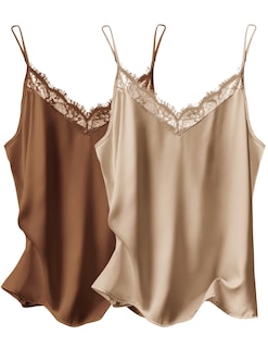 Foto 1 | Foto 1 | Cami Top Ekouaer Para Mujer, Satén De Seda, Cuello En V Y Correa Fina - Venta Internacional.