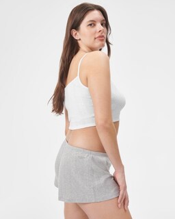 Foto 3 | Foto 3 | Camiseta Sin Mangas Florence De Mills Cozy Crush Sweet Pointelle White - Venta Internacional.