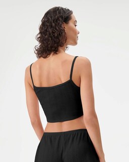 Foto 4 | Foto 4 | Camiseta Sin Mangas Corta Florence De Mills Cozy Crush Sweet Pointelle - Venta Internacional.