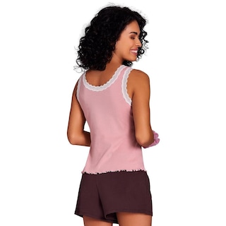 Foto 3 | Foto 3 | Paquete De 3 Tops Ilusión 77056 Rosa