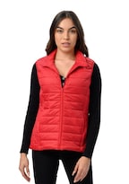 Chaleco Capitonada para Mujer Corte Slim Refinery Republic color Rojo