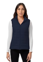 Chaleco Capitonada para Mujer Corte Slim Refinery Republic color Azul Marino