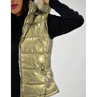 Foto 4 | Foto 4 | Chaleco Acolchado Roman Fashion Juvenil 5614 color Dorado