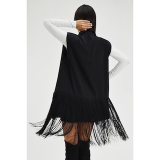 Foto 3 | Foto 3 | Chaleco con Flecos Roman Fashion Juvenil 80278 color Negro