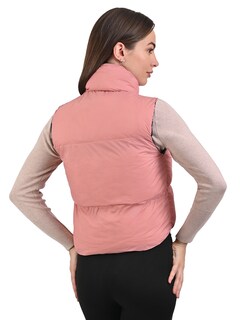 Foto 3 | Foto 3 | Chaleco Dama Capitonado Acolchado Reversible Doble Vista Rosa Claro