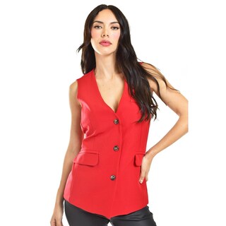 Foto 1 | Foto 1 | Chaleco De Vestir Roman Fashion /juvenil, 2430 (rojo) Rojo