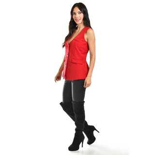 Foto 2 | Foto 2 | Chaleco De Vestir Roman Fashion /juvenil, 2430 (rojo) Rojo