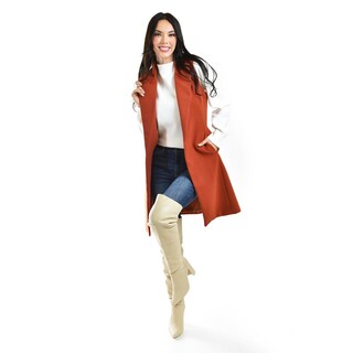 Foto 5 | Foto 5 | Chaleco Largo Roman Fashion /juvenil, 4507 (chedron) Naranja Oscuro