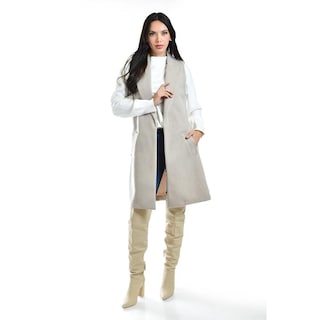 Foto 4 | Foto 4 | Chaleco Con Solapa Roman Fashion /juvenil, 2953 (beige) Beige
