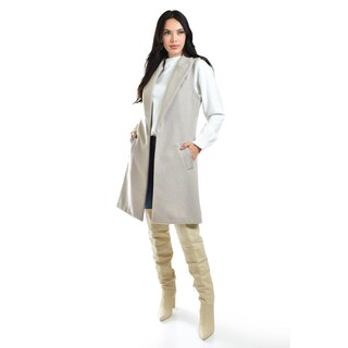 Foto 5 | Foto 5 | Chaleco Con Solapa Roman Fashion /juvenil, 2953 (beige) Beige