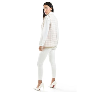 Foto 3 | Foto 3 | Chaleco Tweed Roman Fashion /juvenil, 2435 (rosa) Rosa