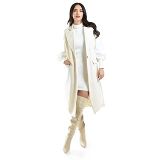 Foto 5 | Foto 5 | Chaleco Largo Con Textura Roman Fashion /juvenil, 2056 (hueso) Beige