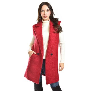Foto 1 | Foto 1 | Chaleco Estilo Teddy Roman Fashion /juvenil, 124 (rojo) Rojo