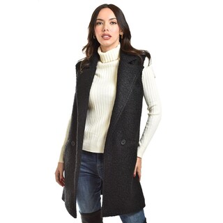 Foto 1 | Foto 1 | Chaleco Estilo Teddy Roman Fashion /juvenil, 124 (negro) Negro