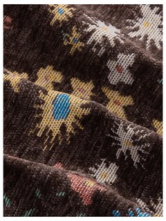 Foto 4 | Foto 4 | Chaleco Verdusa De Jacquard Con Lazo En La Parte Delantera Para Mujer, Marrón - Venta Internacional.