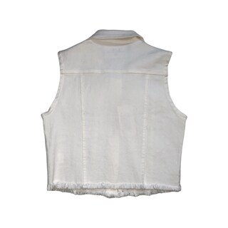 Foto 7 | Foto 7 | Chaleco Blanco Con Estoperoles Lc