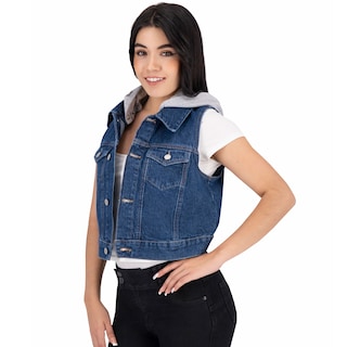 Foto 3 | Foto 3 | Chaleco de Mezclilla Britos Jeans para Mujer