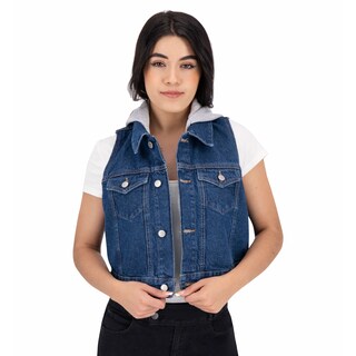 Foto 1 | Foto 1 | Chaleco de Mezclilla Britos Jeans para Mujer