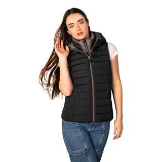 Foto 4 | Foto 4 | Chaleco Greenlander Capitonado Cómodo Casula Con Capucha Para Mujer