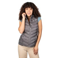 Chaleco Greenlander Ligero De Pluma Compacto Y Cómodo Para Mujer