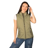 Chaleco Greenlander Capitonado Cómodo Ligero Para Mujer
