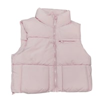 Chaleco Capitonado Britos Jeans Mujer Crop Sa2124