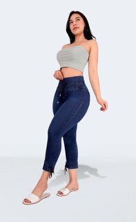 Foto 5 | Foto 5 | Capri Casual Para Mujer Con Efecto Levanta Pompa – Calidad Premium 2908/01