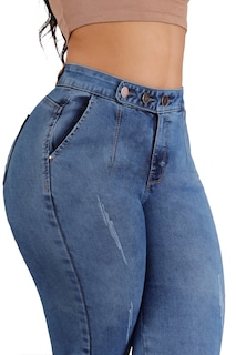 Foto 1 | Foto 1 | Capri Casual Para Mujer Con Efecto Levanta Pompa – Calidad Premium 3379/01