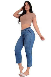 Foto 4 | Foto 4 | Capri Casual Para Mujer Con Efecto Levanta Pompa – Calidad Premium 3379/01