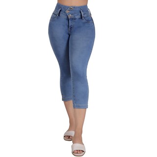 Foto 1 | Foto 1 | Jeans Capri Dama, Casual Mejora Tu Figura Sea Brazil