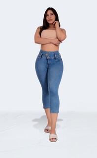 Foto 7 | Foto 7 | Jeans Capri Dama, Casual Mejora Tu Figura Sea Brazil