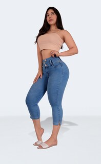 Foto 6 | Foto 6 | Jeans Capri Dama, Casual Mejora Tu Figura Sea Brazil