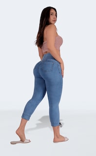 Foto 3 | Foto 3 | Capri Casual Para Mujer Con Efecto Levanta Pompa – Calidad Premium 2908/02