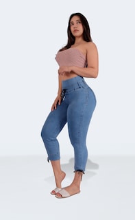 Foto 4 | Foto 4 | Capri Casual Para Mujer Con Efecto Levanta Pompa – Calidad Premium 2908/02