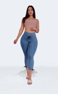 Foto 5 | Foto 5 | Capri Casual Para Mujer Con Efecto Levanta Pompa – Calidad Premium 2908/02