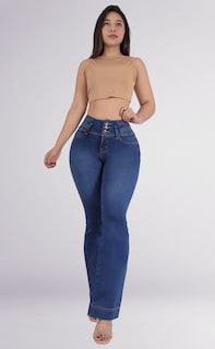 Foto 3 | Foto 3 | Jeans Acampanados Para Mujer Sea Brazil 3739/04