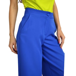 Foto 5 | Foto 5 | Pantalón Pierna Ancha Roman Fashion Juvenil 1111 color Azul
