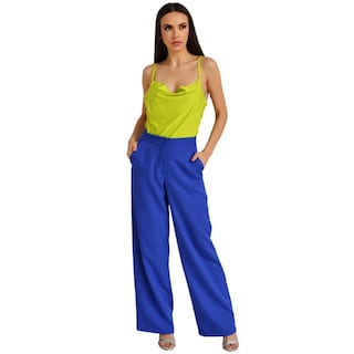 Foto 6 | Foto 6 | Pantalón Pierna Ancha Roman Fashion Juvenil 1111 color Azul