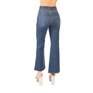 Foto 4 | Foto 4 | Pantalón Acampanado Jeanswest 9416 Azul para Mujer