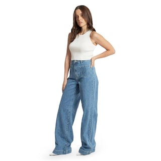 Foto 2 | Foto 2 | Jeans Flare Roman Fashion para Mujer